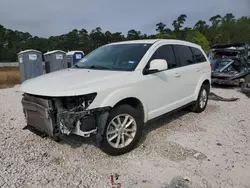 Salvage cars for sale at Houston, TX auction: 2015 Dodge Journey SXT