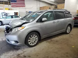 Salvage cars for sale from Copart Ham Lake, MN: 2017 Toyota Sienna LE