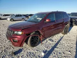 Salvage cars for sale at Taylor, TX auction: 2018 Jeep Grand Cherokee Laredo