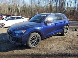 Salvage cars for sale from Copart Cookstown, ON: 2023 Audi Q5 Premium Plus 45