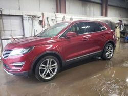 Salvage cars for sale at Elgin, IL auction: 2015 Lincoln MKC