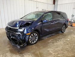 Salvage cars for sale at Franklin, WI auction: 2024 Honda Odyssey EXL