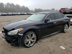 Salvage cars for sale from Copart Mendon, MA: 2015 Infiniti Q70 3.7