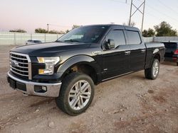 Salvage cars for sale at Oklahoma City, OK auction: 2016 Ford F150 Supercrew