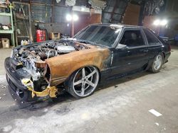 Salvage cars for sale at Albany, NY auction: 1991 Ford Mustang GT