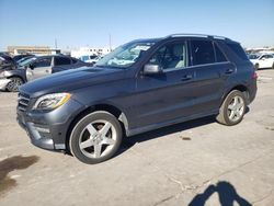 Mercedes-Benz m-Class Vehiculos salvage en venta: 2015 Mercedes-Benz ML 350 4matic