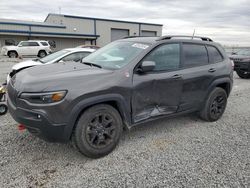 Salvage cars for sale at Earlington, KY auction: 2021 Jeep Cherokee Trailhawk