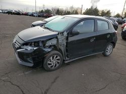 Salvage cars for sale at Denver, CO auction: 2021 Mitsubishi Mirage ES