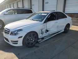 Salvage cars for sale at Louisville, KY auction: 2013 Mercedes-Benz C 300 4matic