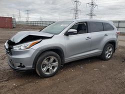 Toyota salvage cars for sale: 2015 Toyota Highlander Limited