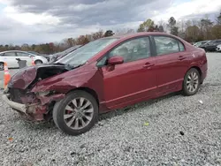 Honda Civic ex salvage cars for sale: 2009 Honda Civic EX