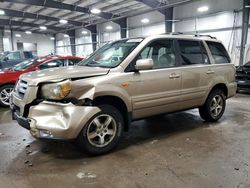 Salvage cars for sale at Ham Lake, MN auction: 2007 Honda Pilot EX