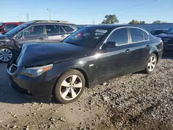 Salvage cars for sale at Franklin, WI auction: 2007 BMW 530 XI