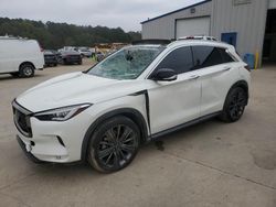 Flood-damaged cars for sale at auction: 2020 Infiniti QX50 Pure