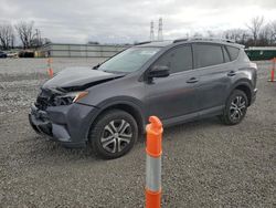 Salvage cars for sale from Copart Barberton, OH: 2017 Toyota Rav4 LE