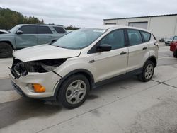 Ford salvage cars for sale: 2017 Ford Escape S