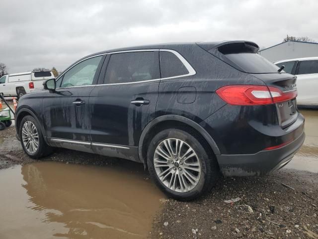 2017 Lincoln MKX Reserve