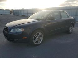 Salvage cars for sale from Copart Assonet, MA: 2007 Audi A4 2.0T Quattro