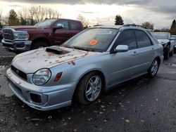 Subaru Vehiculos salvage en venta: 2002 Subaru Impreza WRX