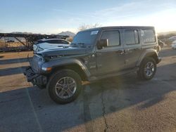 Jeep salvage cars for sale: 2018 Jeep Wrangler Unlimited Sahara