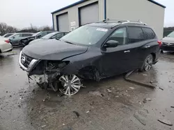 Salvage cars for sale at Duryea, PA auction: 2018 Nissan Pathfinder S