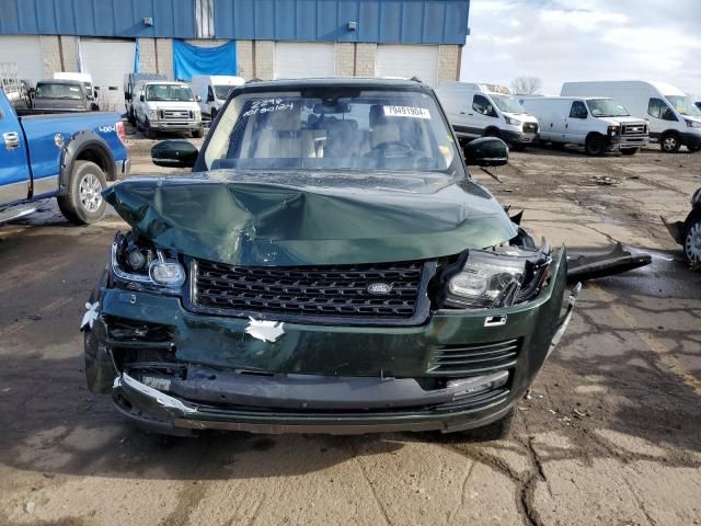 2016 Land Rover Range Rover Supercharged