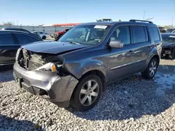 Honda Pilot salvage cars for sale: 2015 Honda Pilot Touring