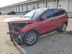 Ford Vehiculos salvage en venta: 2017 Ford Escape Titanium