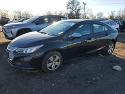 Chevrolet Vehiculos salvage en venta: 2017 Chevrolet Cruze LS