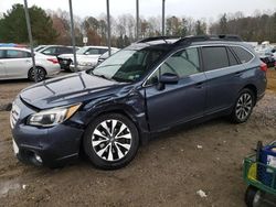 Salvage cars for sale at Charles City, VA auction: 2016 Subaru Outback 3.6R Limited