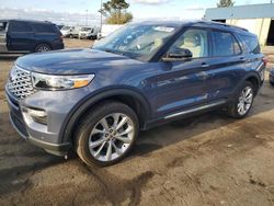 Vehiculos salvage en venta de Copart Woodhaven, MI: 2021 Ford Explorer Platinum