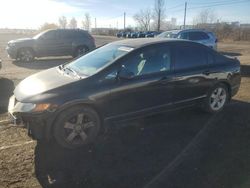 Salvage cars for sale at Montreal Est, QC auction: 2007 Honda Civic DX