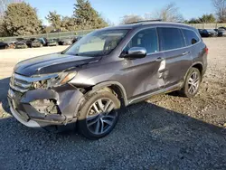 Vehiculos salvage en venta de Copart Madisonville, TN: 2016 Honda Pilot Elite