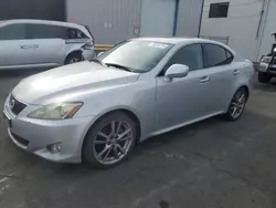 Salvage cars for sale at Vallejo, CA auction: 2008 Lexus IS 250