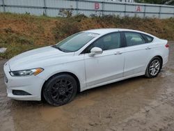 Salvage cars for sale at Davison, MI auction: 2015 Ford Fusion SE