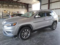 Salvage cars for sale from Copart Wilmer, TX: 2020 Jeep Cherokee Latitude Plus