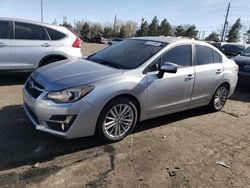 Salvage vehicles for parts for sale at auction: 2015 Subaru Impreza Premium Plus