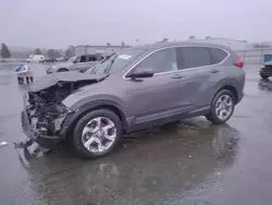 Honda cr-v ex salvage cars for sale: 2018 Honda CR-V EX