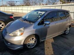 Salvage cars for sale at Moraine, OH auction: 2007 Honda FIT S