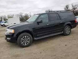 Ford Vehiculos salvage en venta: 2016 Ford Expedition EL XLT