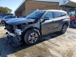 Salvage cars for sale at Hayward, CA auction: 2022 Toyota Highlander XLE