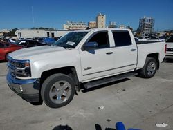 Salvage cars for sale from Copart New Orleans, LA: 2017 Chevrolet Silverado C1500 LTZ