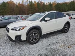 Vehiculos salvage en venta de Copart Gainesville, GA: 2018 Subaru Crosstrek Premium