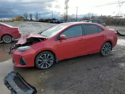 Toyota salvage cars for sale: 2018 Toyota Corolla L