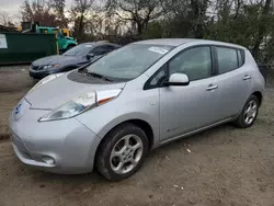 Nissan Leaf salvage cars for sale: 2011 Nissan Leaf SV