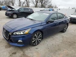 Salvage cars for sale at Bridgeton, MO auction: 2022 Nissan Altima SR