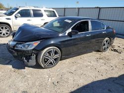 Salvage cars for sale at Haslet, TX auction: 2017 Honda Accord Sport