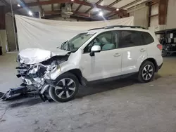 Salvage cars for sale at North Billerica, MA auction: 2018 Subaru Forester 2.5I Premium