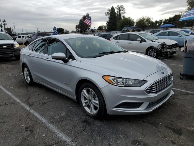 2018 Ford Fusion SE Hybrid