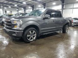 Ford salvage cars for sale: 2015 Ford F150 Supercrew